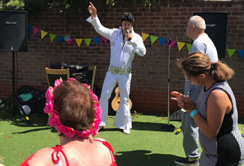 A resident at Heathcotesâ€™ Whitley services in West Yorkshire enjoyed an unforgettable 50th birthday party when the care provider held a music festival named in her honour.